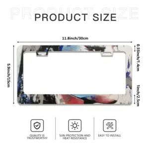 Unconditionally License Plate Frame (Flat Hole)