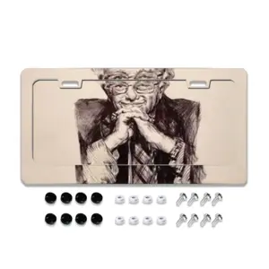 Bernie Sanders License Plate Frame (Flat Hole)