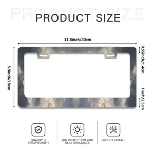 Lord Cloud License Plate Frame (Flat Hole)