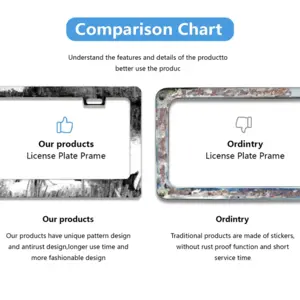 Backwater License Plate Frame (Flat Hole)