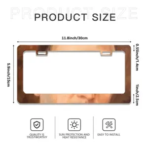 Celestin Medovic License Plate Frame (Flat Hole)