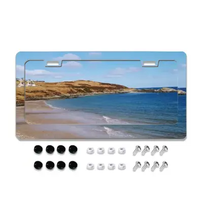 Secrets Of The Highlands License Plate Frame (Flat Hole)