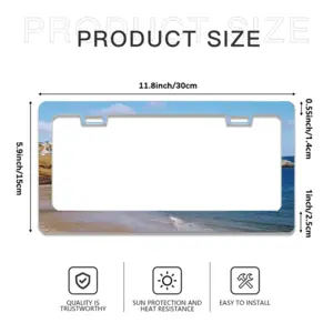 Secrets Of The Highlands License Plate Frame (Flat Hole)