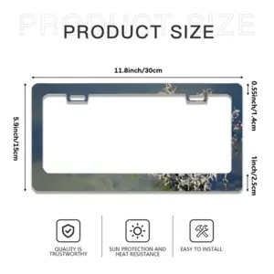 Inertia Iv License Plate Frame (Flat Hole)