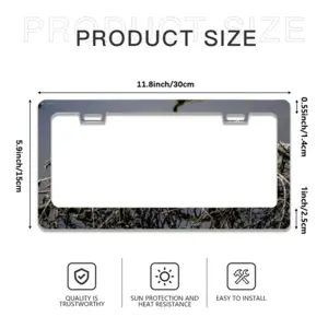 Inertia Ii License Plate Frame (Flat Hole)