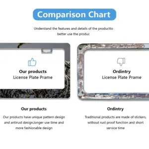 Inertia Ii License Plate Frame (Flat Hole)