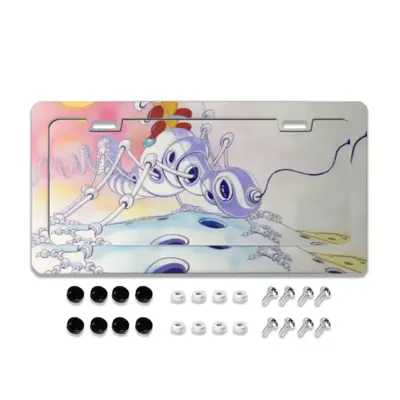 Ant Android License Plate Frame (Flat Hole)