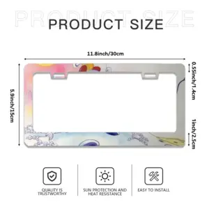 Ant Android License Plate Frame (Flat Hole)