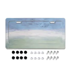 Freedom License Plate Frame (Flat Hole)