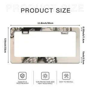 Earthsea 2 License Plate Frame (Flat Hole)