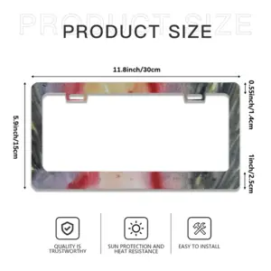 Untitled 3 License Plate Frame (Flat Hole)