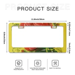 Early Spring License Plate Frame (Flat Hole)