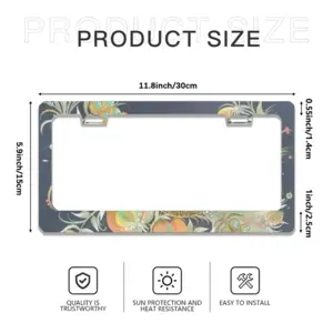 Daydreaming License Plate Frame (Flat Hole)