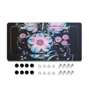 Dreamy And Inspired License Plate Frame (Flat Hole)