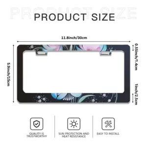 Dreamy And Inspired License Plate Frame (Flat Hole)