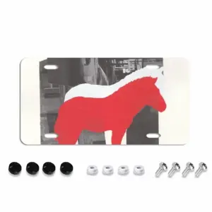 Wwf Przewalskis Horse License Plate Frame (Flat Hole)