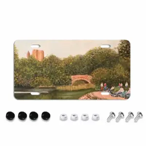 Central Park New York City License Plate Frame (Flat Hole)