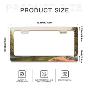 Central Park New York City License Plate Frame (Flat Hole)