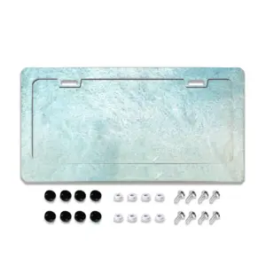 Daydreaming License Plate Frame (Flat Hole)