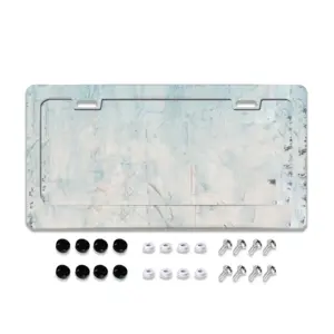 Speechless License Plate Frame (Flat Hole)