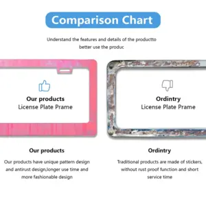 Freedom Of Joy License Plate Frame (Flat Hole)