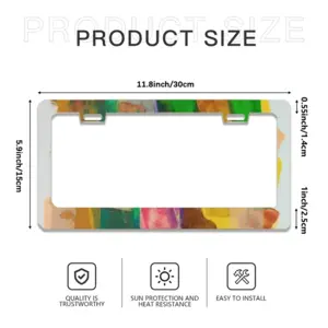 Mixing License Plate Frame (Flat Hole)