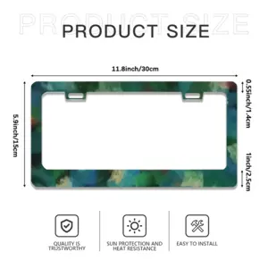 #57-2021 License Plate Frame (Flat Hole)