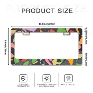 Bedlam 5 License Plate Frame (Flat Hole)