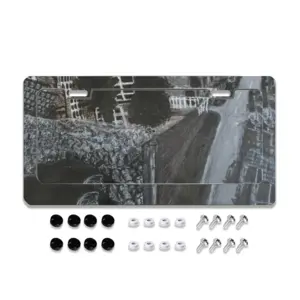 Moorfield Road License Plate Frame (Flat Hole)