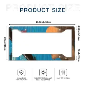 Pina License Plate Frame (Four-Hole)