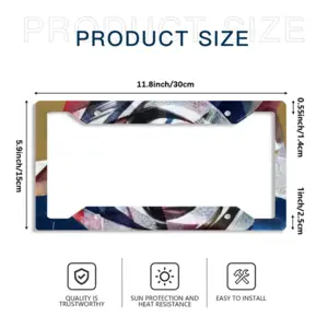 Vertigo License Plate Frame (Four-Hole)