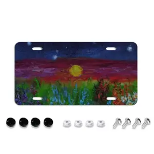 Sunrise License Plate Frame (Four-Hole)