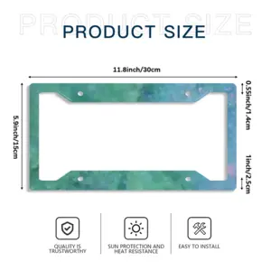 Growth 266 Seconds License Plate Frame (Four-Hole)