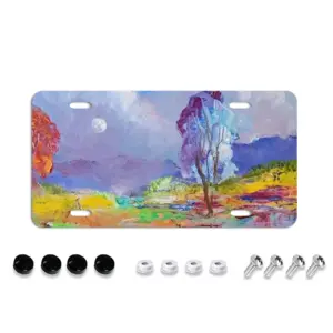 Moon River License Plate Frame (Four-Hole)