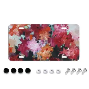 Infinite Garden Ii License Plate Frame (Four-Hole)