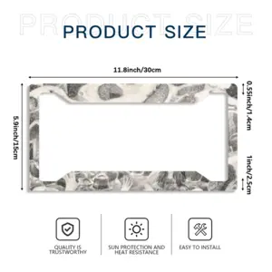 The Parade License Plate Frame (Four-Hole)