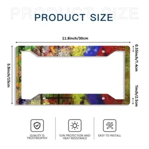 Freedom License Plate Frame (Four-Hole)