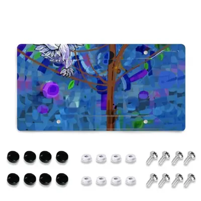 Tree Of Life License Plate Frame (Four-Hole)