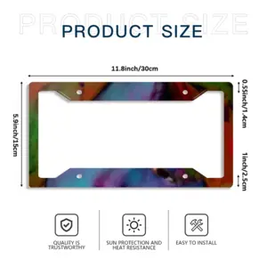 Kozmic Kirk License Plate Frame (Four-Hole)