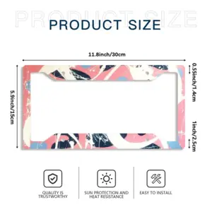 Enriched License Plate Frame (Four-Hole)