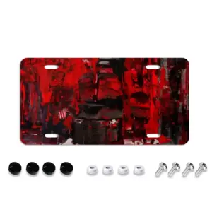 Red Rock License Plate Frame (Four-Hole)