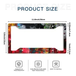 The Night Full Of Lights License Plate Frame (Four-Hole)