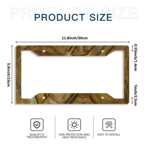 Kichotis License Plate Frame (Four-Hole)