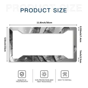 Life Line License Plate Frame (Four-Hole)