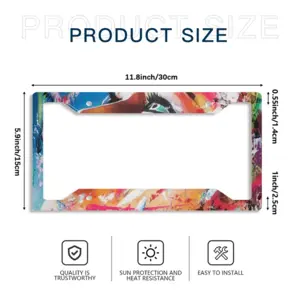 Fascination License Plate Frame (Four-Hole)