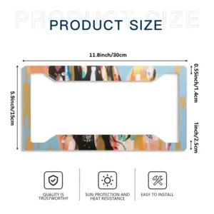 Release License Plate Frame (Four-Hole)