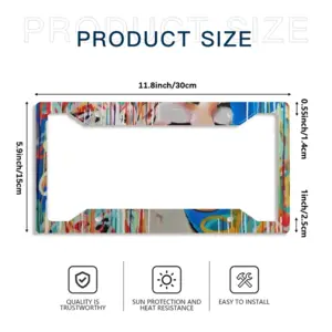 Dopamine License Plate Frame (Four-Hole)