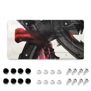 Resistance License Plate Frame (Four-Hole)