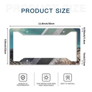 Open Pit License Plate Frame (Four-Hole)