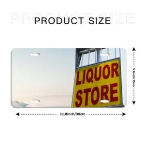 Liquor Store License Plate Frame (Four-Hole)